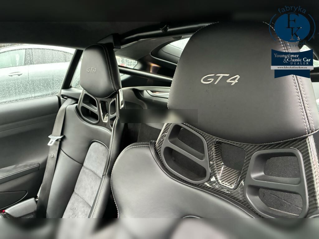 PORSCHE CAYMAN GT4 SPORT CHRONO PACKAGE 2016 - zdjęcie 14