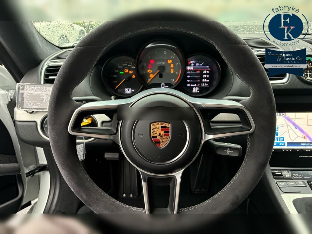 PORSCHE CAYMAN GT4 SPORT CHRONO PACKAGE 2016 - zdjęcie 16