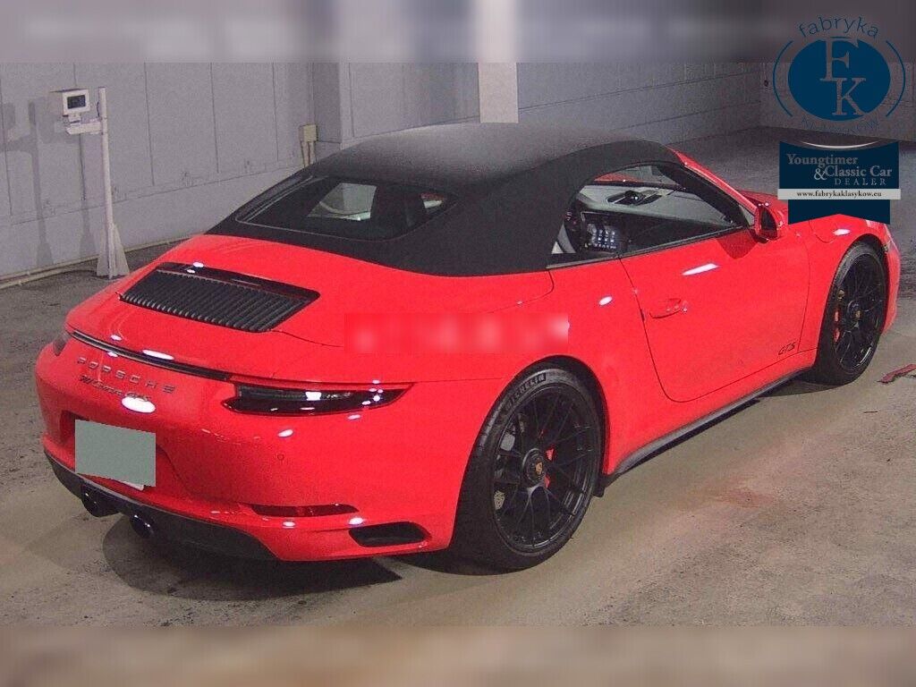 PORSCHE 911 OP 911 CARRERA GTS CABRIOLET 2018 - zdjęcie 7