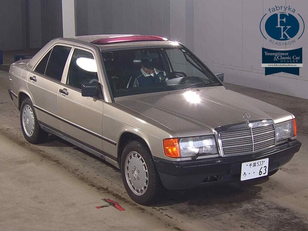 MERCEDES BENZ 190 CLASS 190E 1986 - aukcja, lot 84256