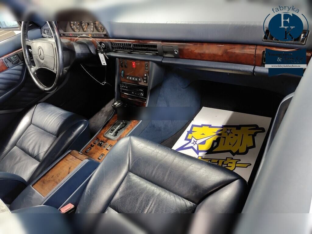 MERCEDES BENZ S-CLASS 4D 560SEL 1991 - zdjęcie 5