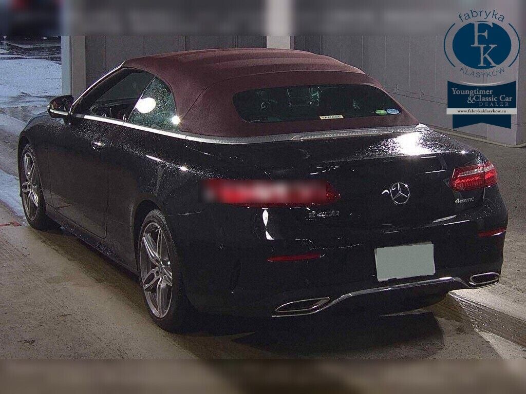 MERCEDES BENZ E-CLASS OP 4WD E400 4MATIC CABRIOLET SPORTS 2018 - zdjęcie 4