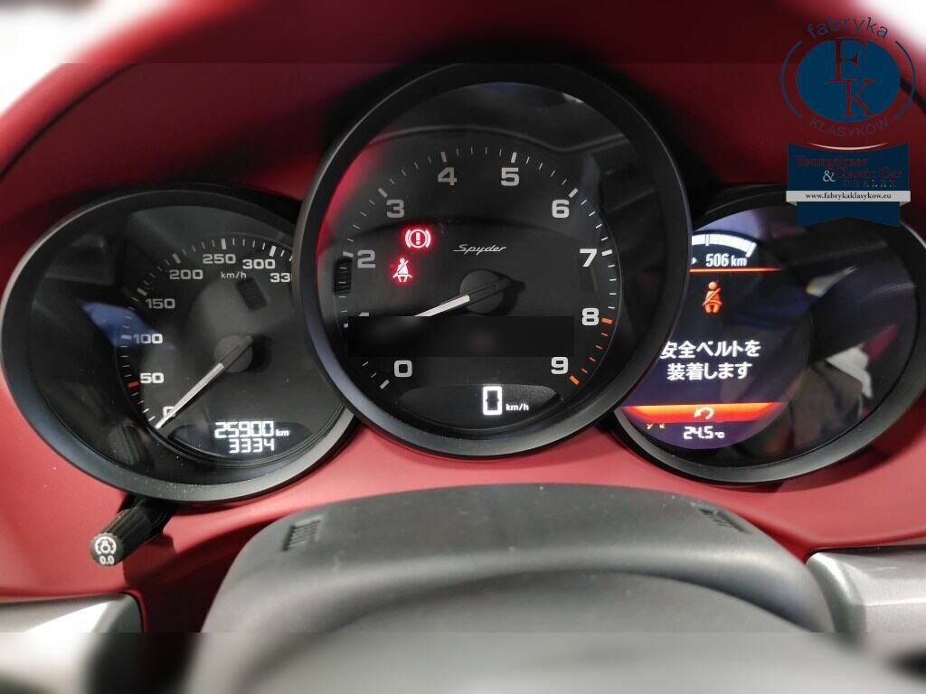 PORSCHE 718 SPYDER 718 SPYDER 2021 - zdjęcie 8