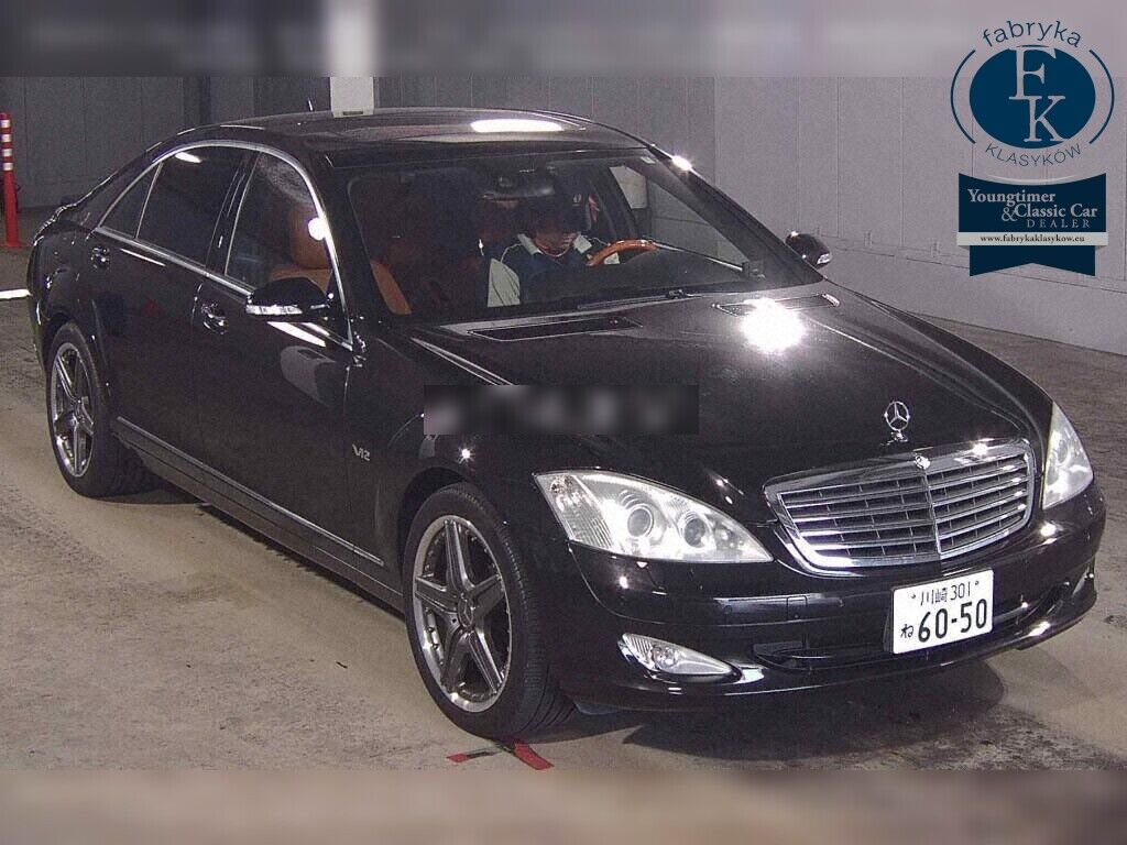 MERCEDES BENZ S-CLASS 4D S600 LONG 2006 - zdjęcie 3