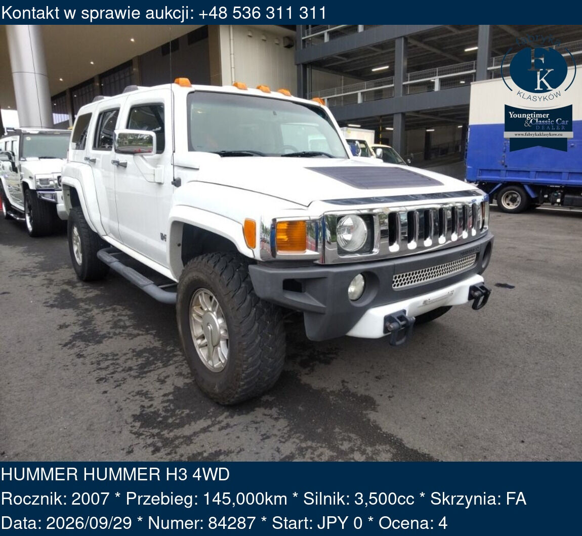 HUMMER HUMMER H3 4WD 2007 - zdjęcie 2
