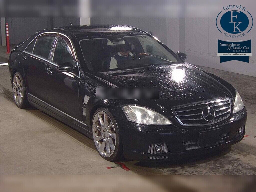 MERCEDES BENZ S-CLASS 4D S550 LONG 2007 - zdjęcie 3