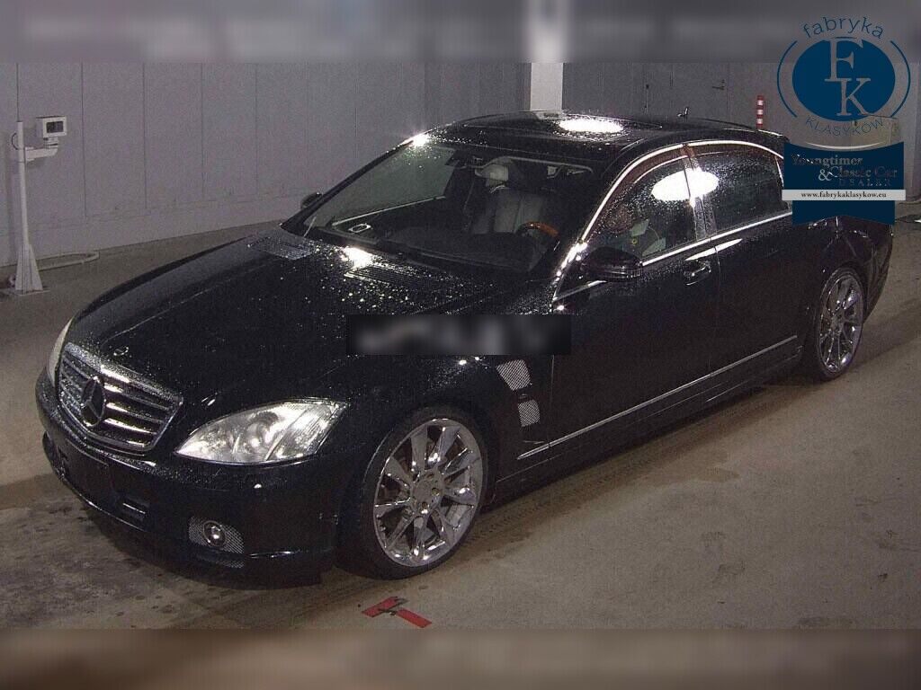MERCEDES BENZ S-CLASS 4D S550 LONG 2007 - zdjęcie 6