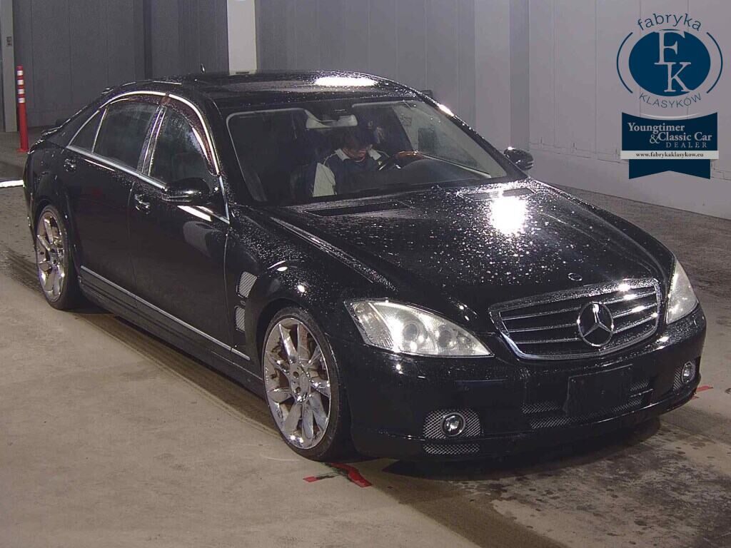 MERCEDES BENZ S-CLASS 4D S550 LONG 2007 - aukcja, lot 84385