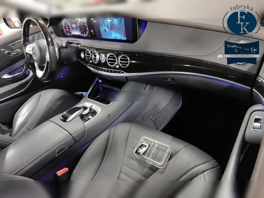 MERCEDES BENZ S-CLASS 4D 4WD S560 4MATIC LONG 2017 - zdjęcie 5