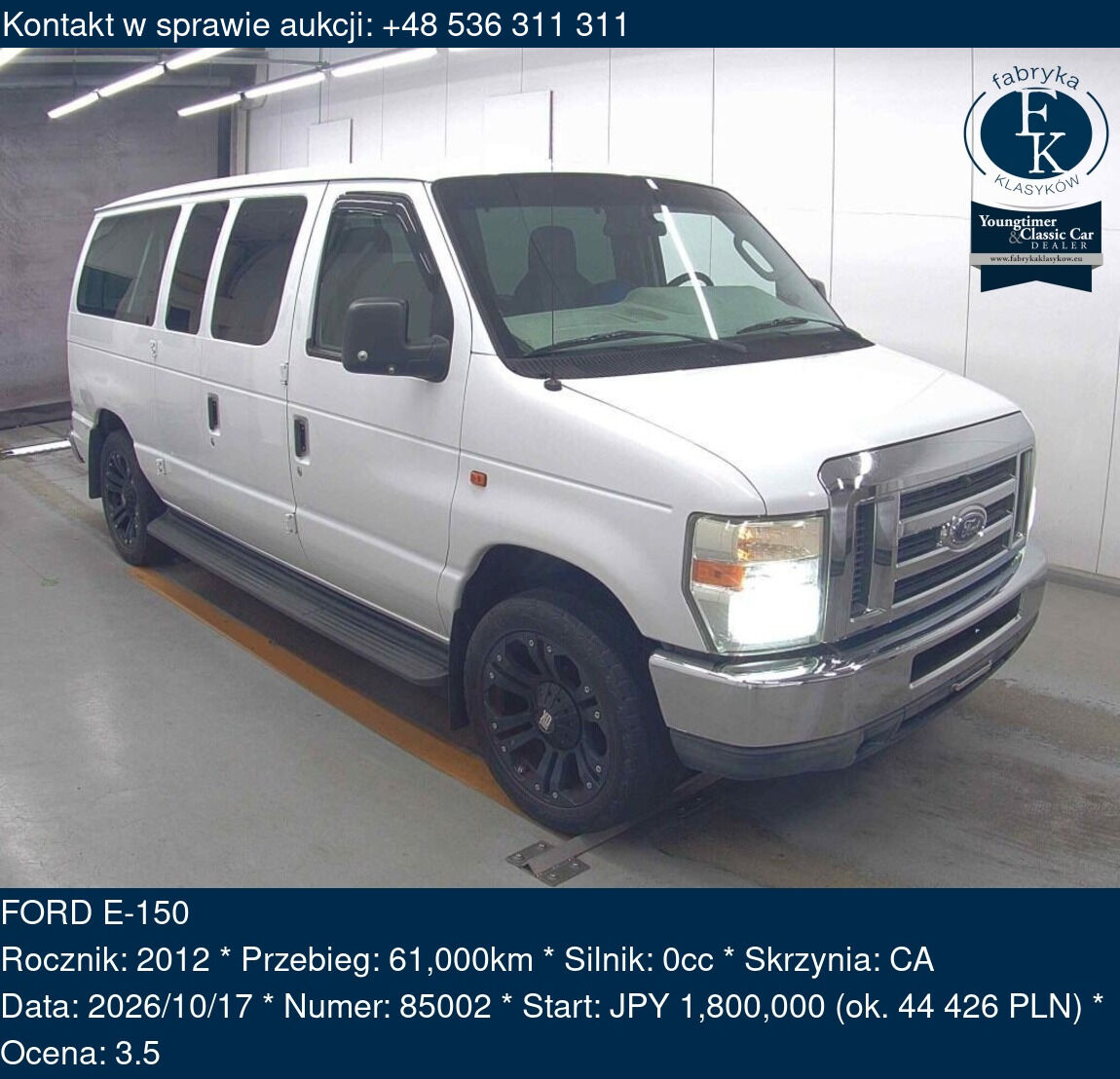 FORD E-150 2012 - zdjęcie 2
