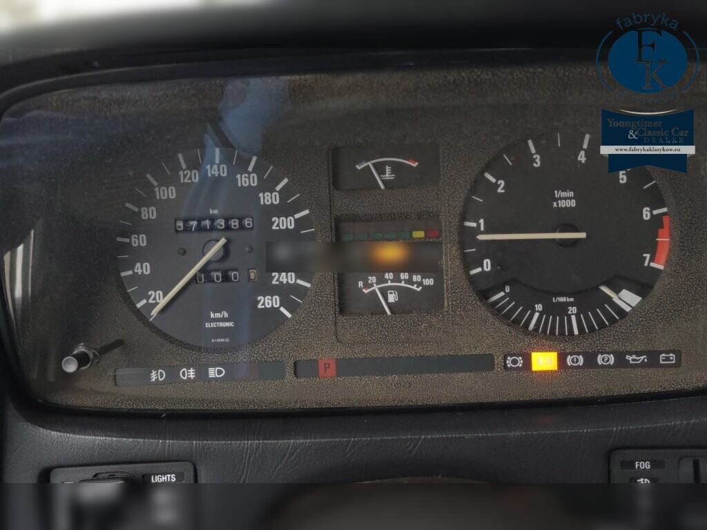 BMW 7 SERIES 745I TURBO 1986 - zdjęcie 8
