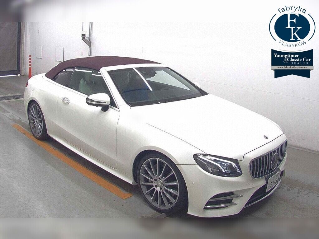 MERCEDES BENZ E-CLASS OP 4WD E400 4MATIC CABRIOLET SPORTS 2018 - zdjęcie 3