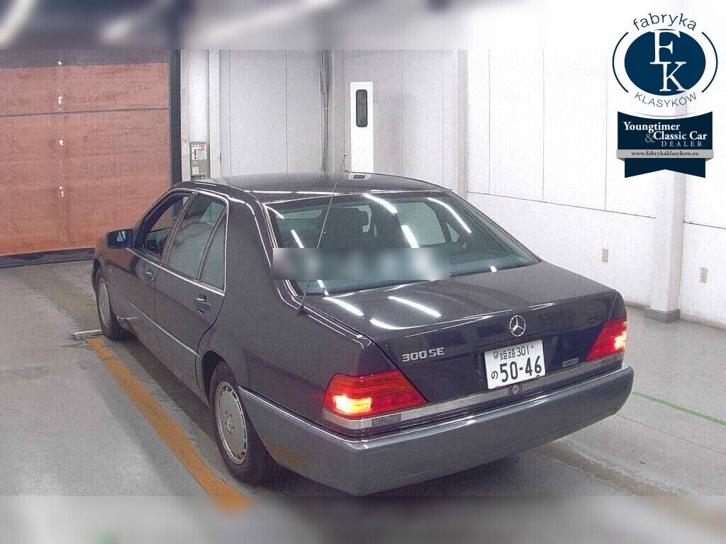 MERCEDES BENZ S-CLASS 4D 300SE 1992 - zdjęcie 4