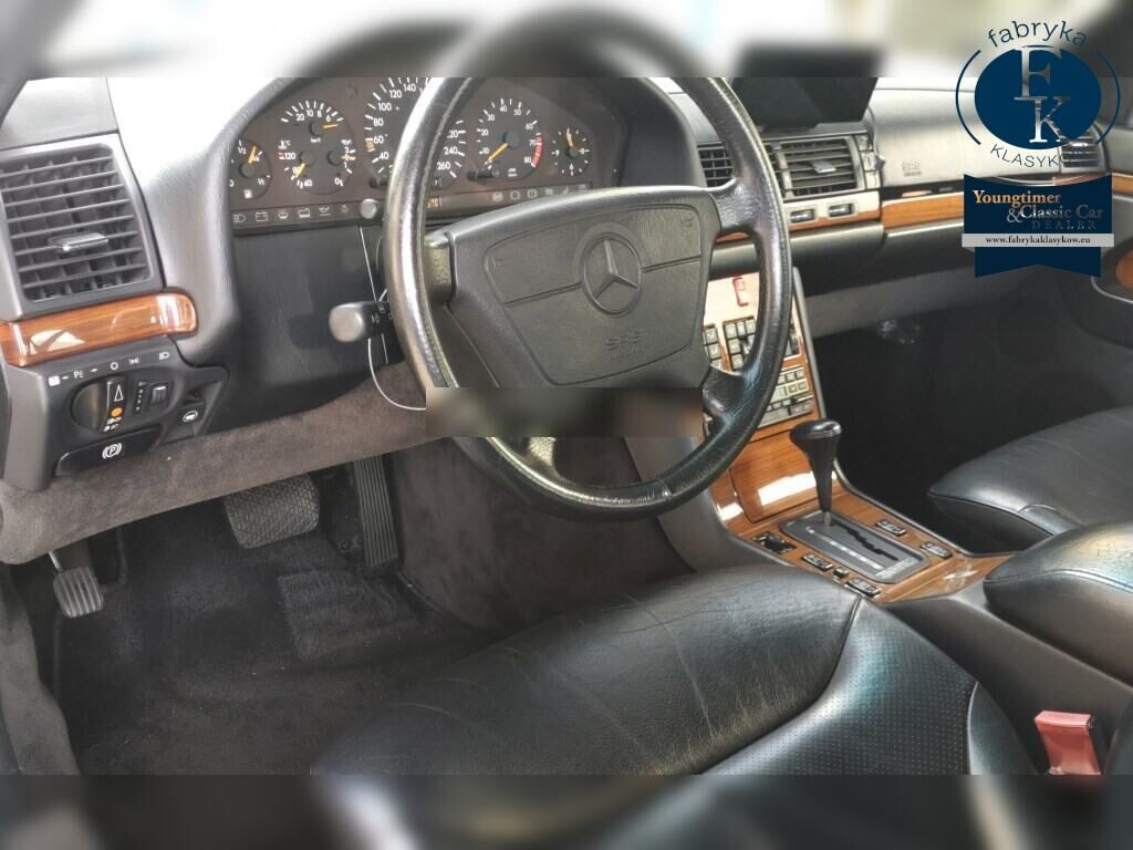 MERCEDES BENZ S-CLASS 4D 300SE 1992 - zdjęcie 5