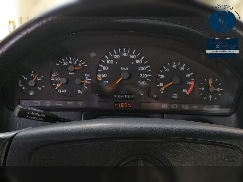 MERCEDES BENZ S-CLASS 4D 300SE 1992 - zdjęcie 8