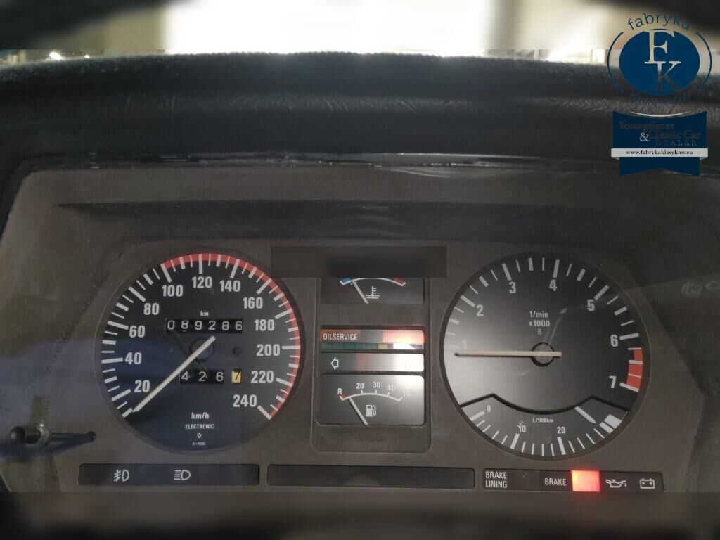 BMW 6 SERIES CP 635CSI 1984 - zdjęcie 8