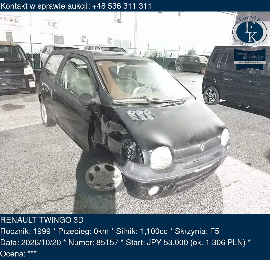 RENAULT TWINGO 3D 1999 - zdjęcie 2