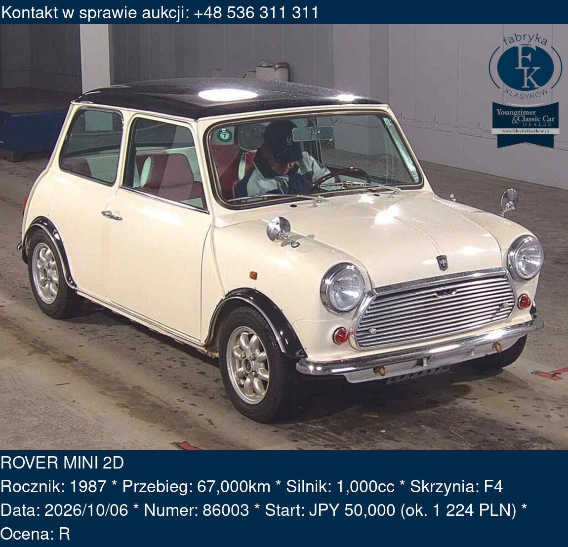 ROVER MINI 2D 1987 - zdjęcie 2