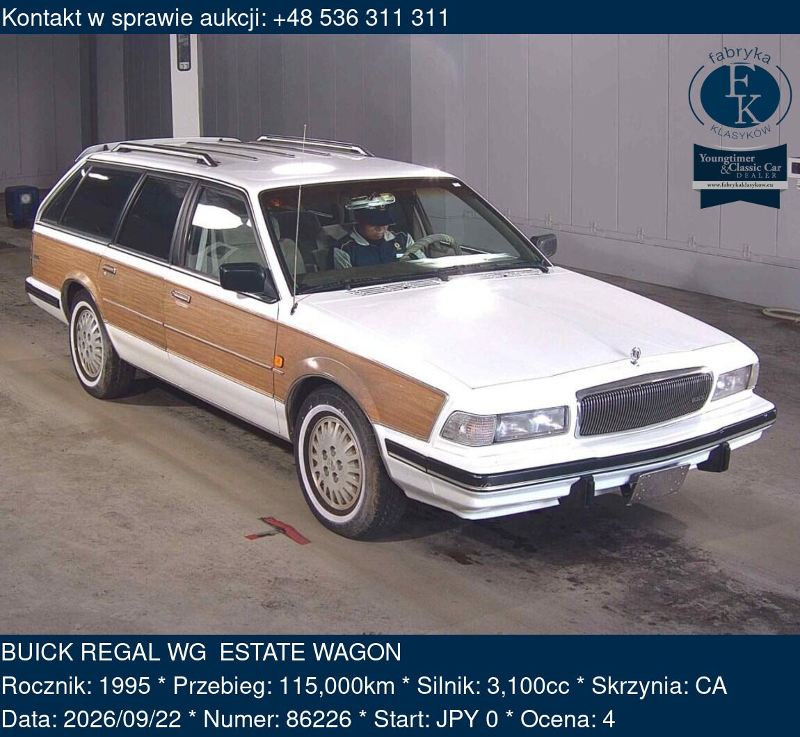 BUICK REGAL WG ESTATE WAGON 1995 - zdjęcie 2