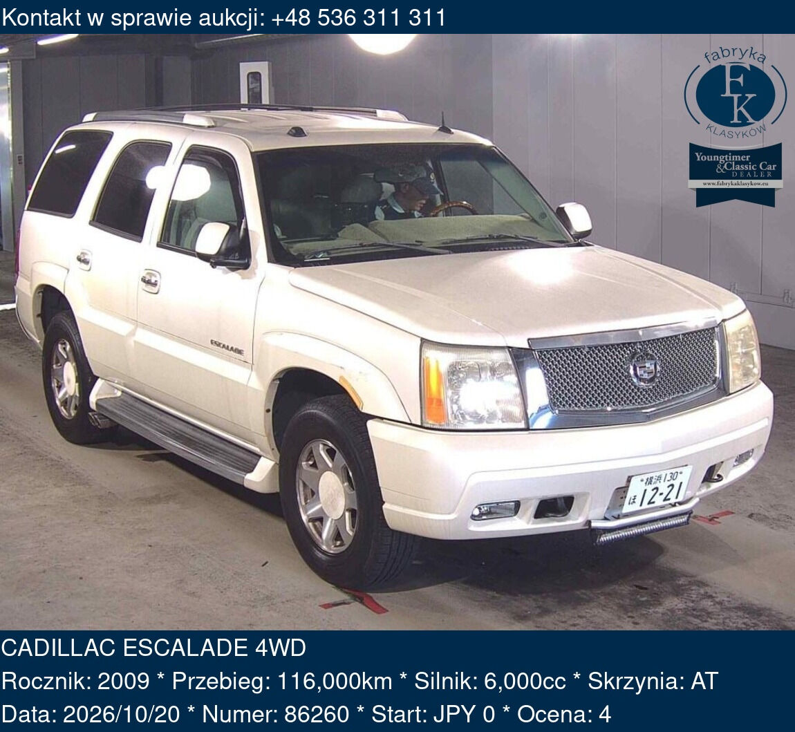CADILLAC ESCALADE 4WD 2009 - zdjęcie 2