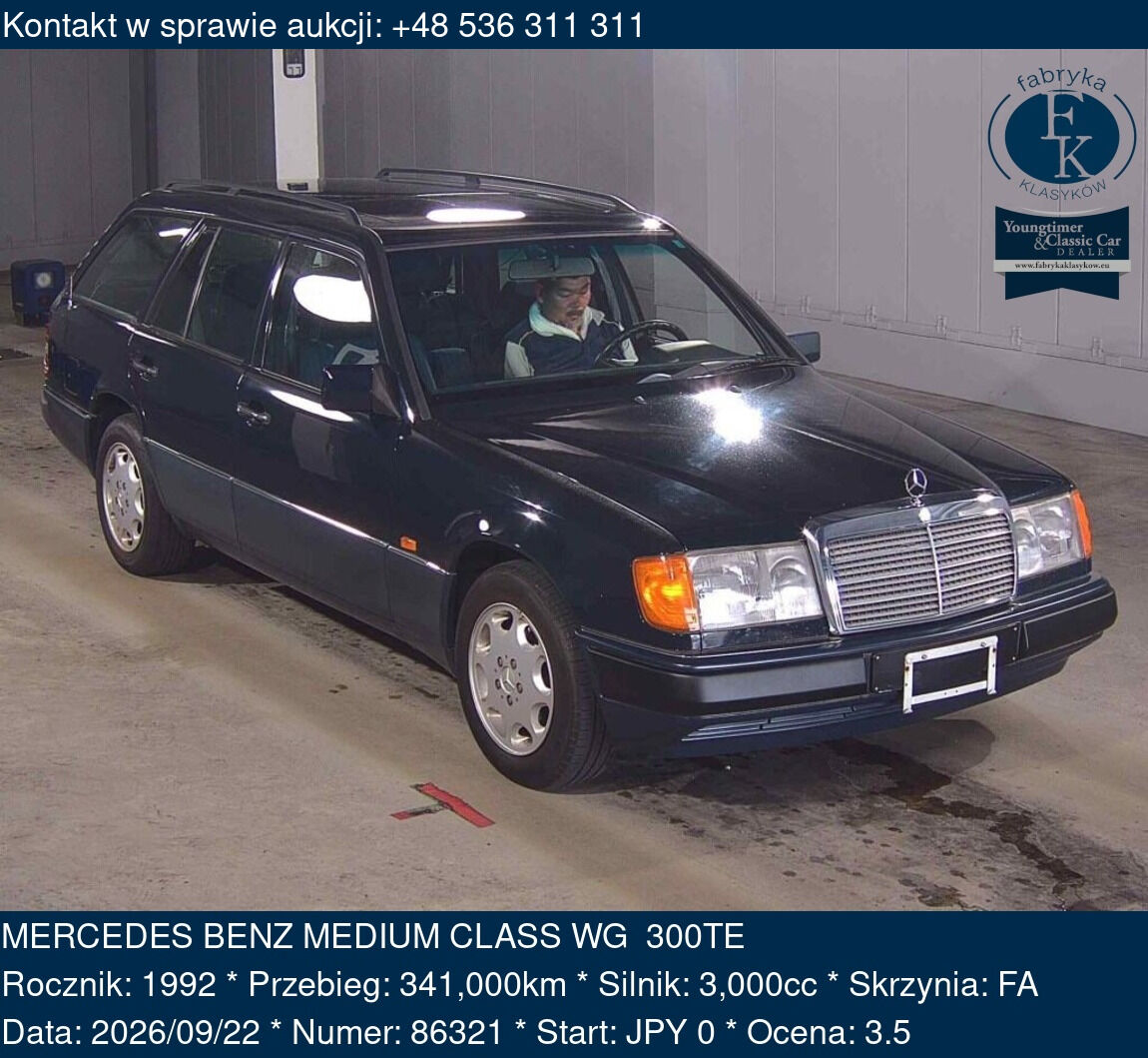 MERCEDES BENZ MEDIUM CLASS WG 300TE 1992 - zdjęcie 2