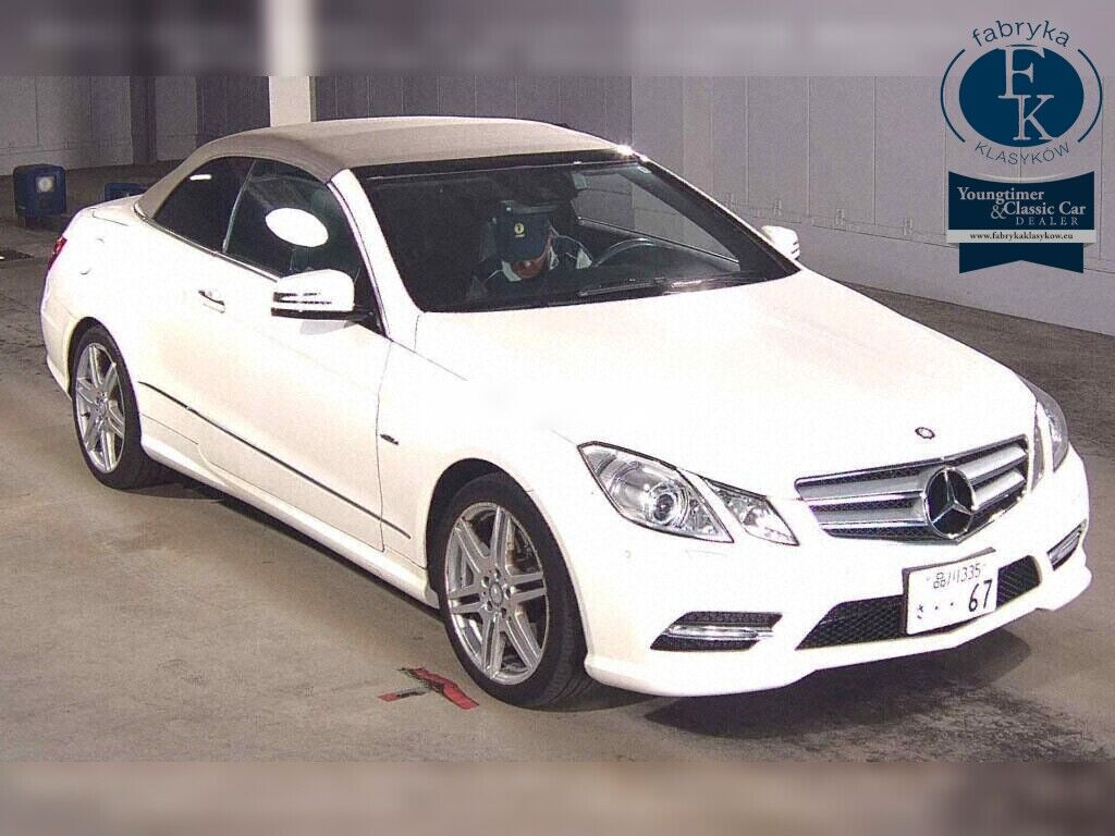 MERCEDES BENZ E-CLASS OP E350 BLUEEFFICIENCY CABRIOLET 2012 - zdjęcie 3