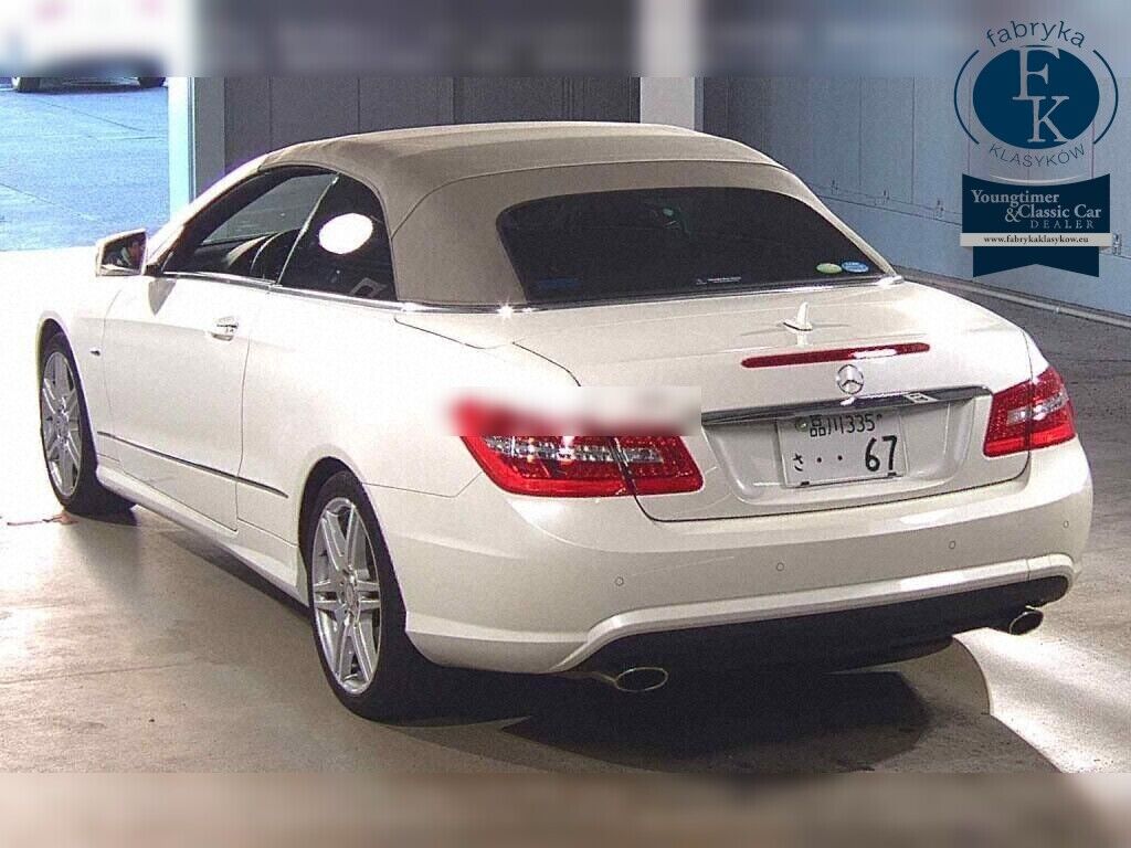 MERCEDES BENZ E-CLASS OP E350 BLUEEFFICIENCY CABRIOLET 2012 - zdjęcie 4