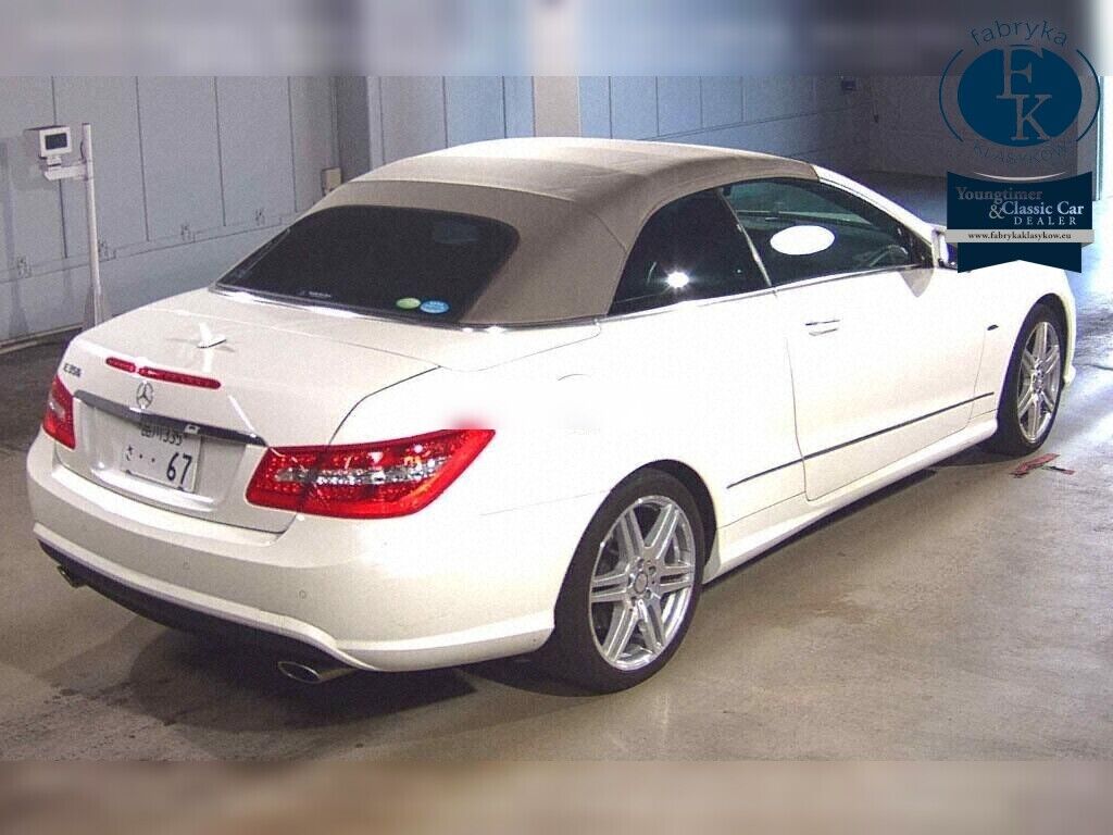 MERCEDES BENZ E-CLASS OP E350 BLUEEFFICIENCY CABRIOLET 2012 - zdjęcie 7