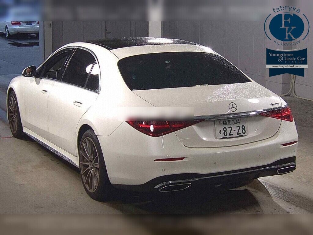 MERCEDES BENZ S-CLASS 4D 4WD S500 4MATIC LONG AMG LINE 2022 - zdjęcie 4