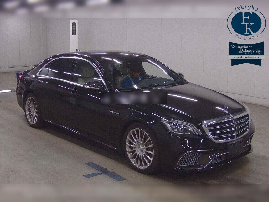 MERCEDES BENZ S-CLASS 4D S65 AMG LONG 2018 - zdjęcie 3