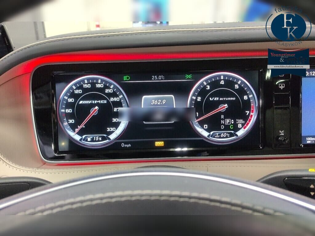 MERCEDES AMG S-CLASS 4D 4WD S63 4MATIC LONG 2014 - zdjęcie 8