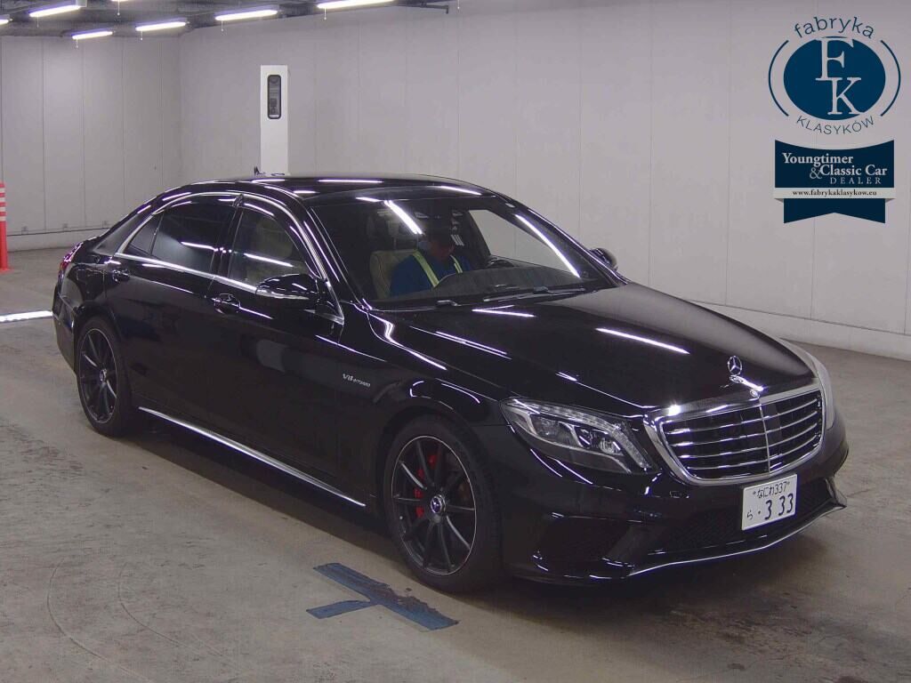 MERCEDES AMG S-CLASS 4D 4WD S63 4MATIC LONG 2014 - aukcja, lot 88044