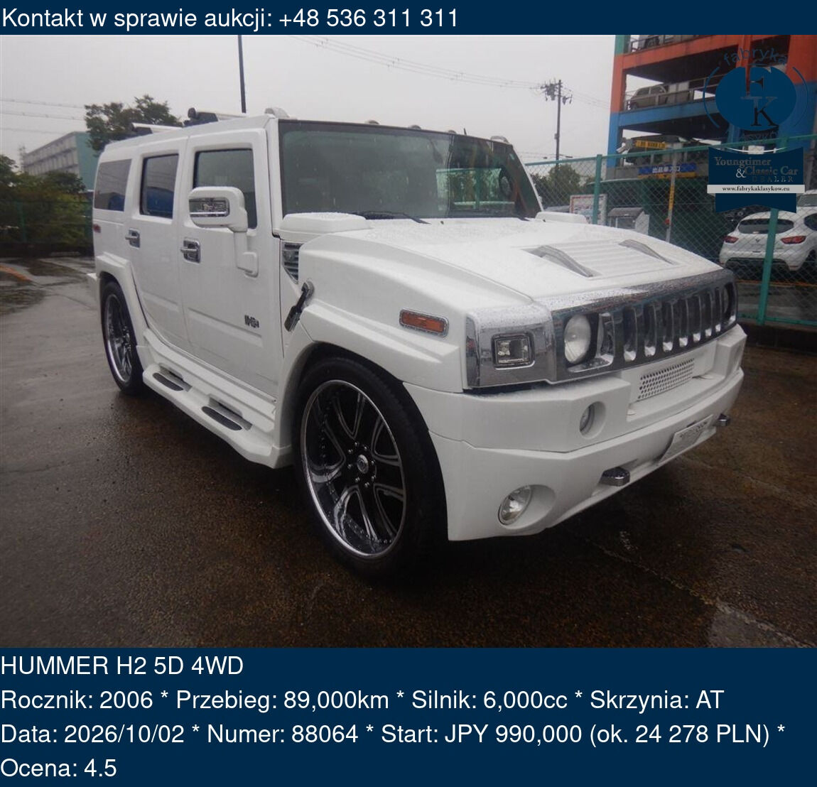 HUMMER H2 5D 4WD 2006 - zdjęcie 2