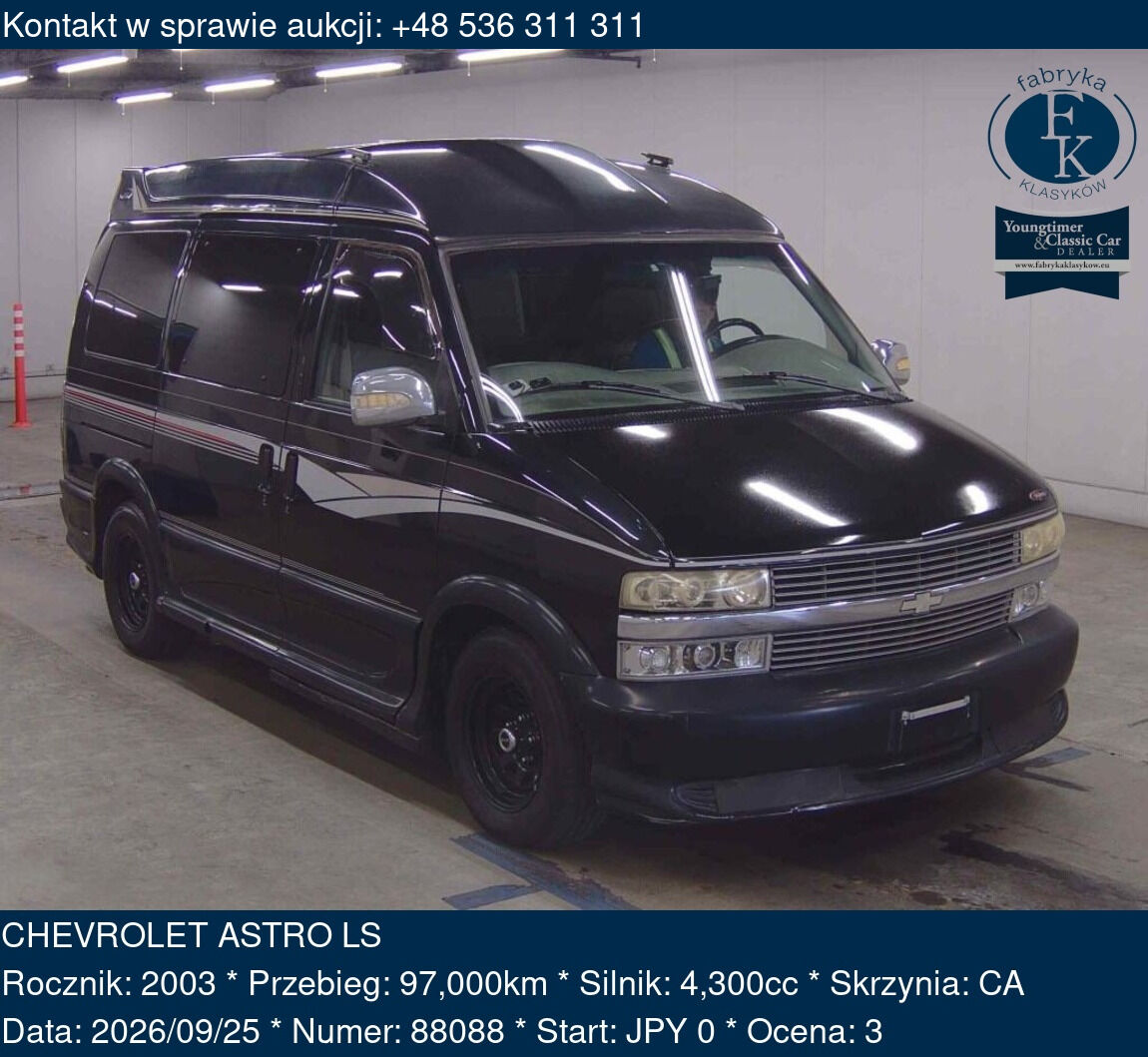 CHEVROLET ASTRO LS 2003 - zdjęcie 2