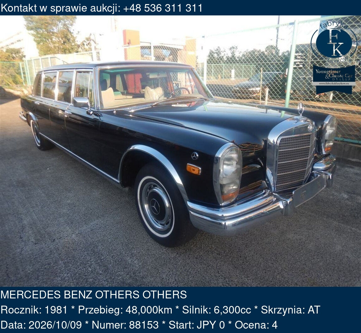 MERCEDES BENZ OTHERS OTHERS 1981 - zdjęcie 2