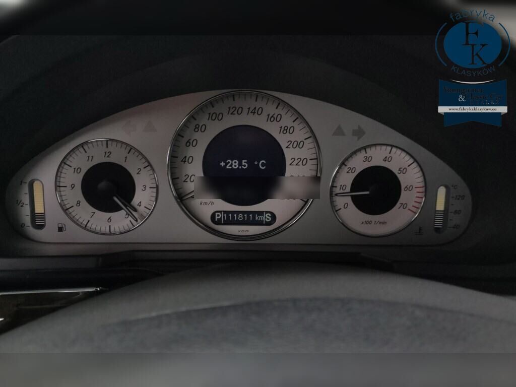 MERCEDES BENZ E-CLASS 4D E320 AVANTGARDE 2004 - zdjęcie 8