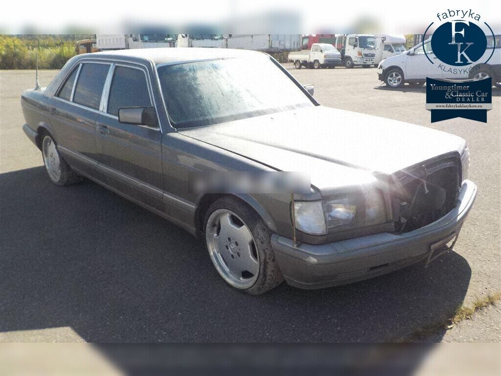 MERCEDES BENZ S-CLASS 4D 420SEL 1988 - zdjęcie 3