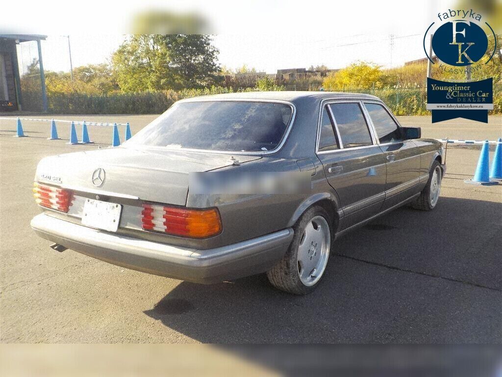 MERCEDES BENZ S-CLASS 4D 420SEL 1988 - zdjęcie 7