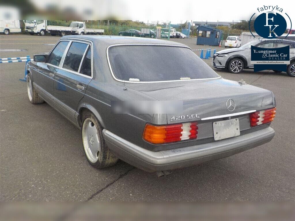 MERCEDES BENZ S-CLASS 4D 420SEL 1988 - zdjęcie 4
