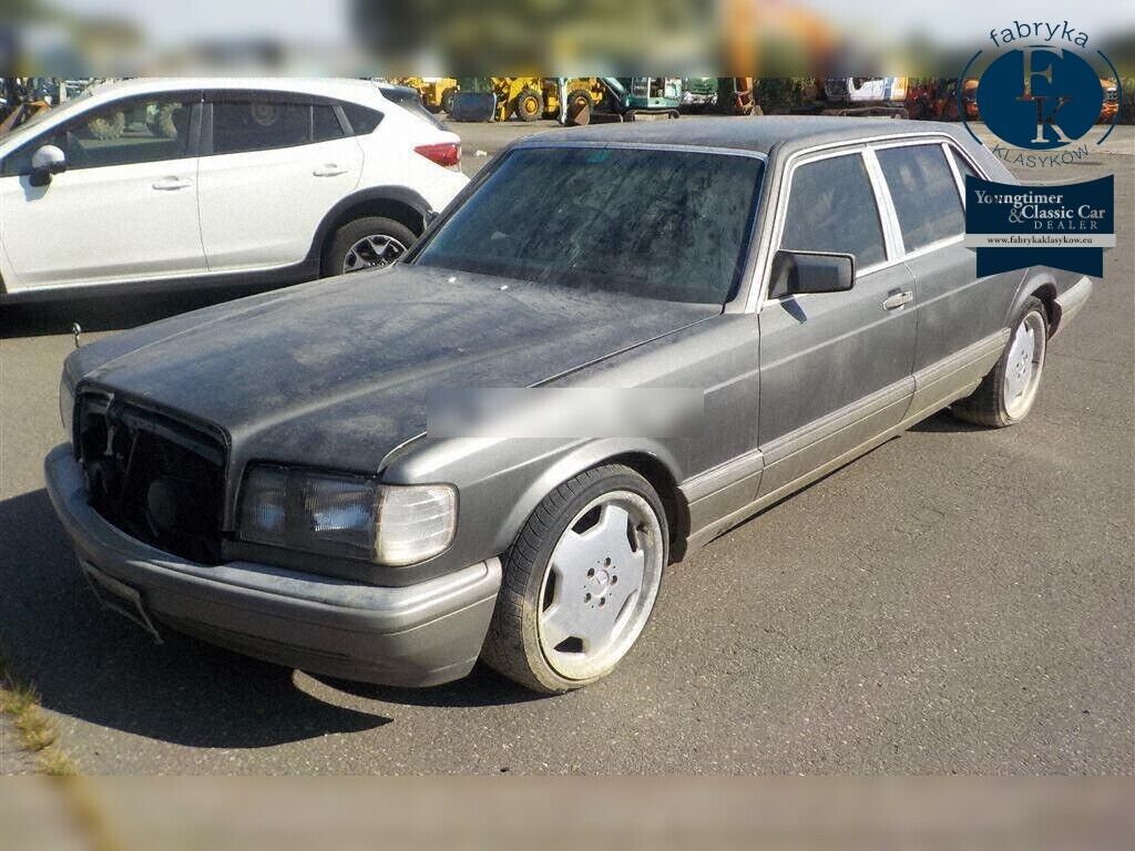 MERCEDES BENZ S-CLASS 4D 420SEL 1988 - zdjęcie 6