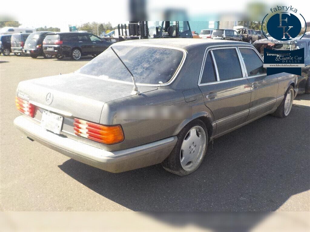 MERCEDES BENZ S-CLASS 4D 420SEL 1988 - zdjęcie 7