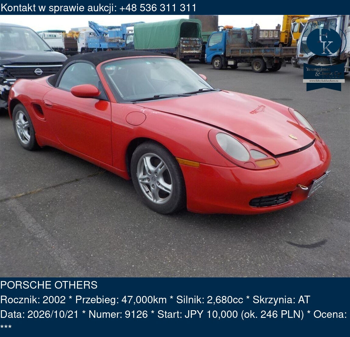 PORSCHE OTHERS 2002 - zdjęcie 2