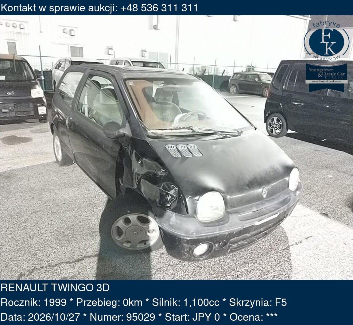 RENAULT TWINGO 3D 1999 - zdjęcie 2