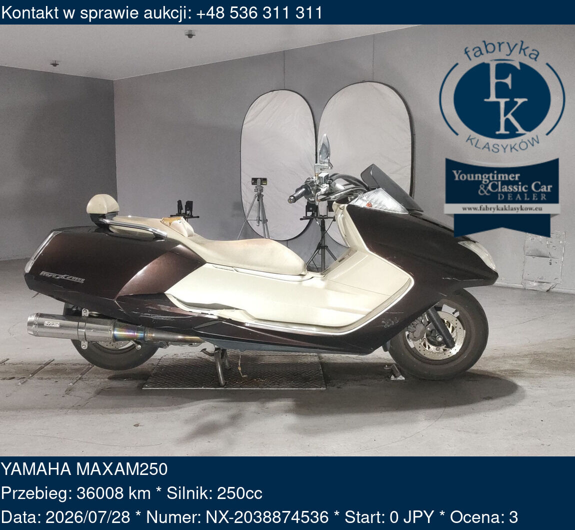YAMAHA MAXAM250