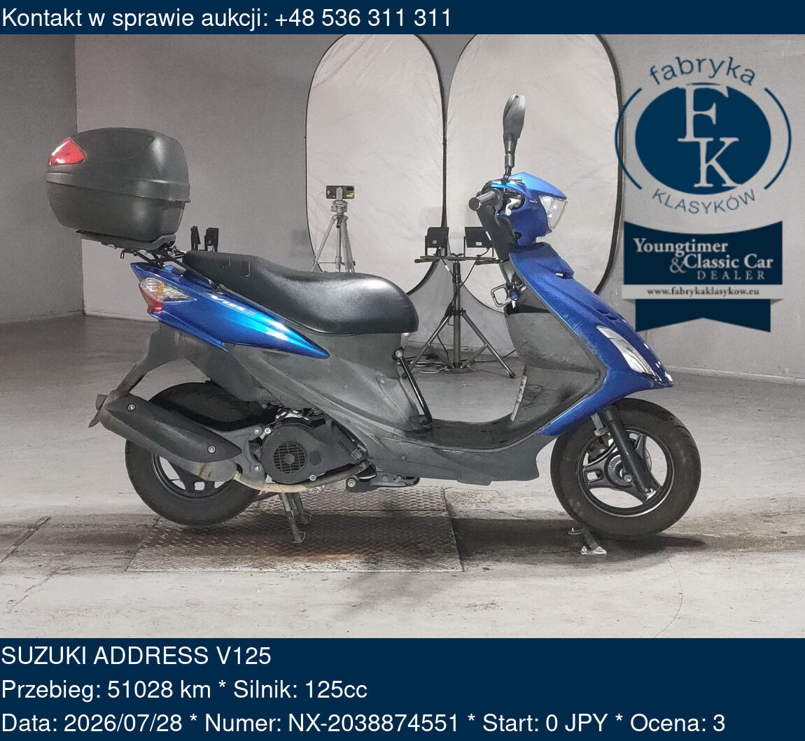 SUZUKI ADDRESS V125