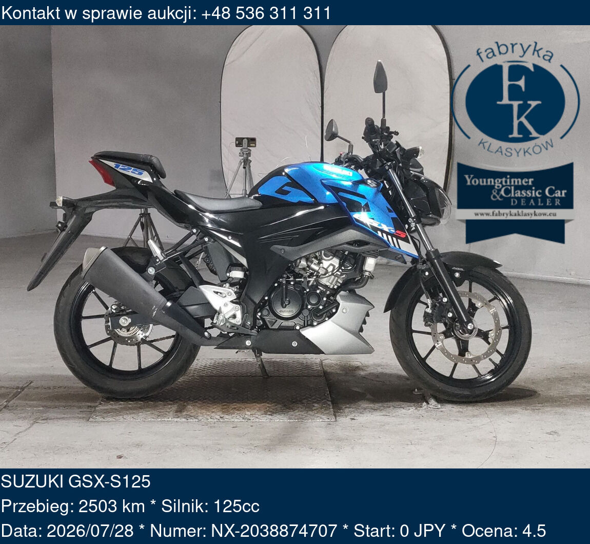 SUZUKI GSX-S125