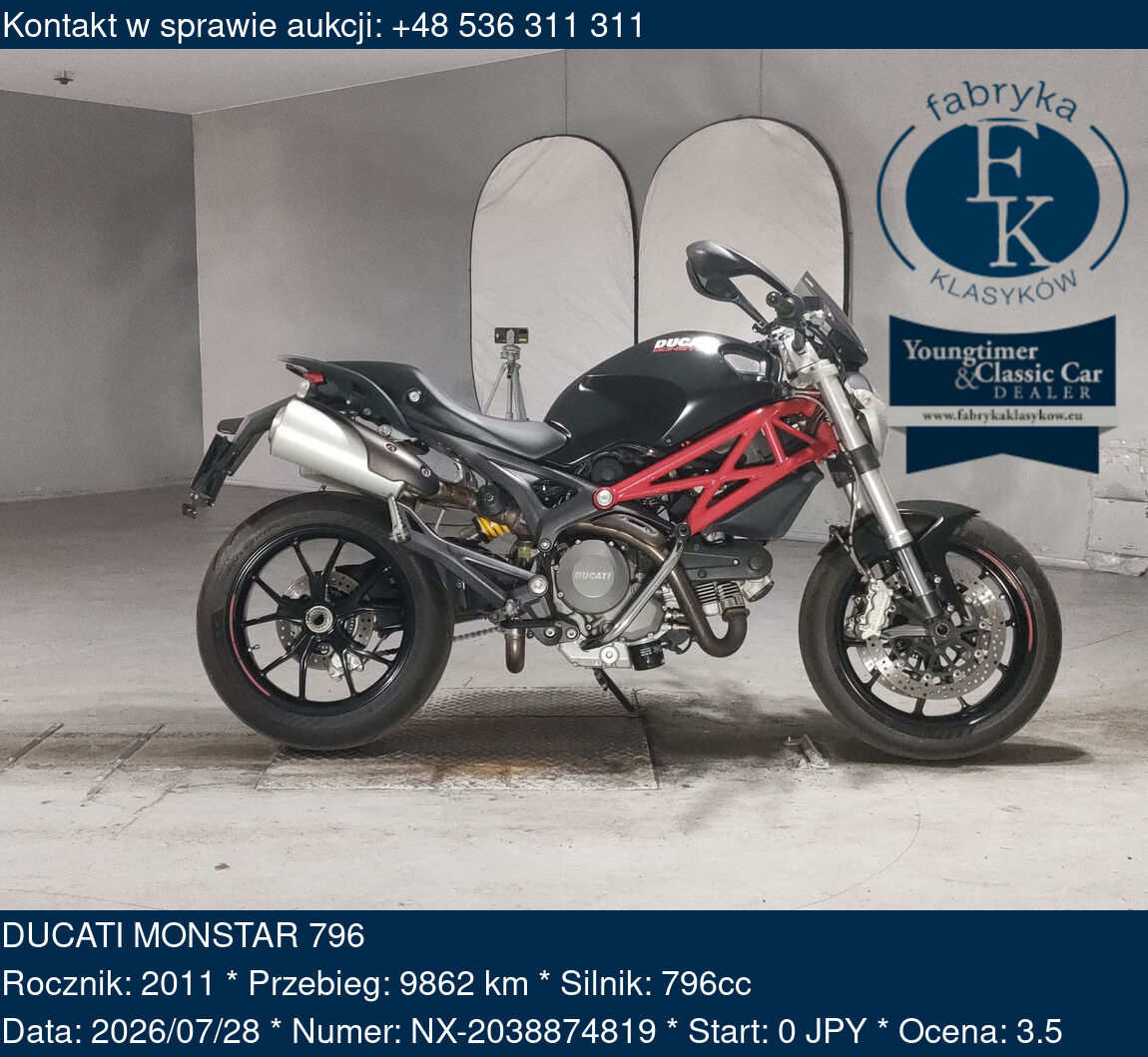 DUCATI MONSTAR 796