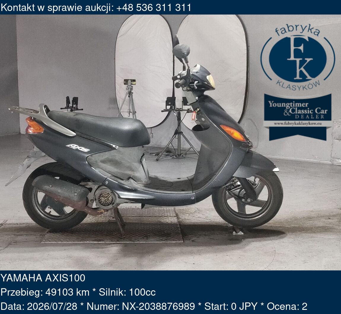 YAMAHA AXIS100
