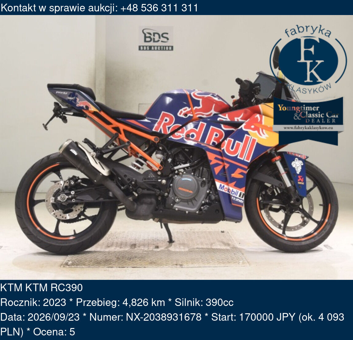KTM KTM RC390 2023 - zdjęcie 2
