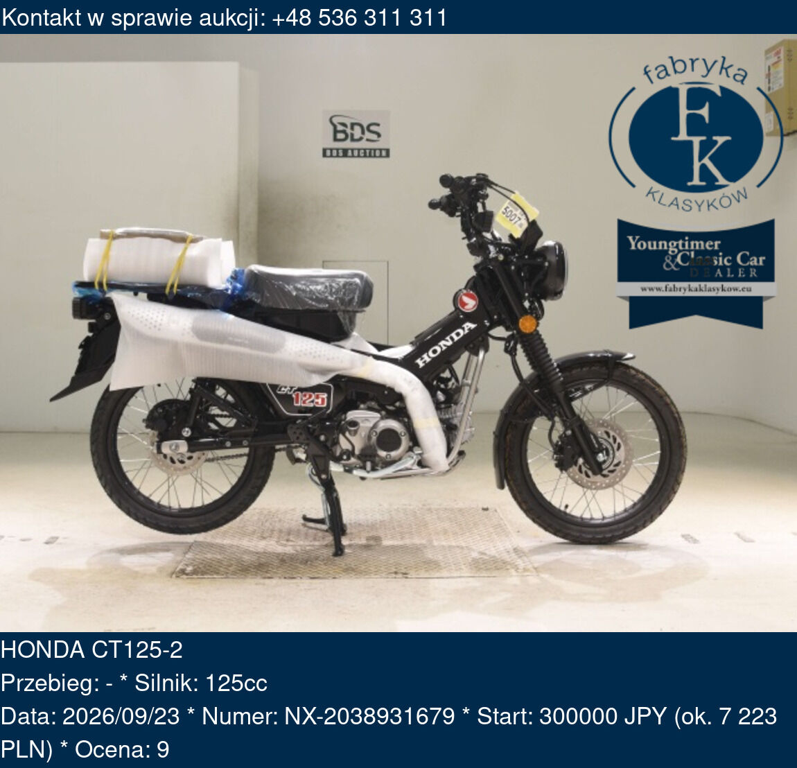 HONDA CT125-2  - zdjęcie 2